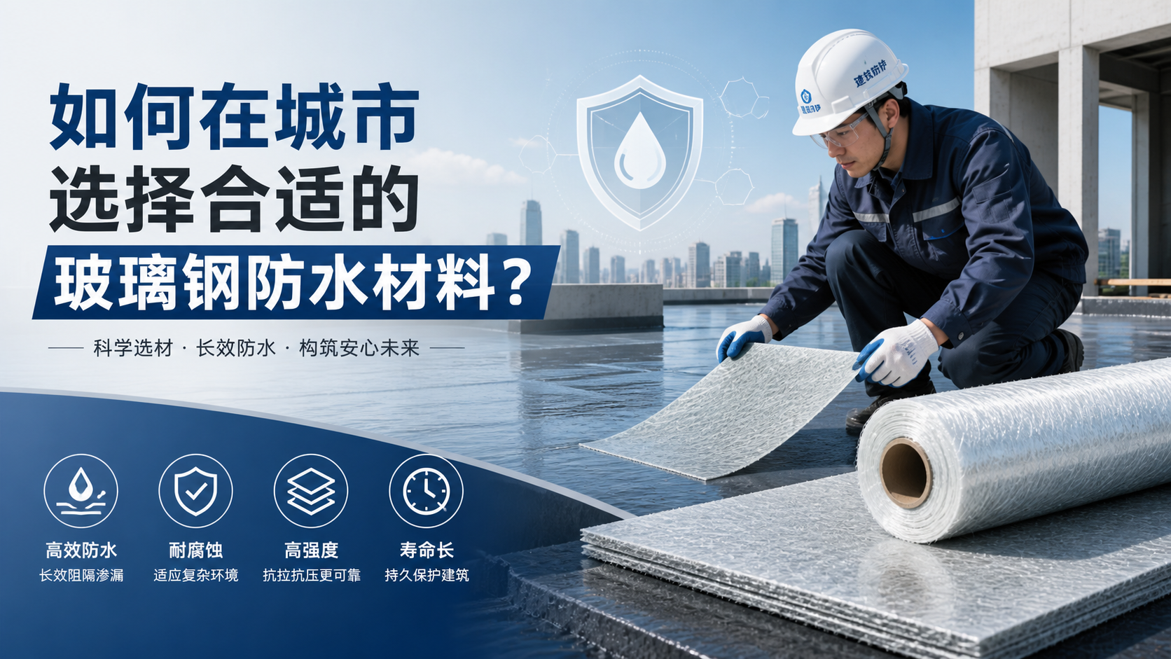 如何在湛江选择合适的玻璃钢防水材料?