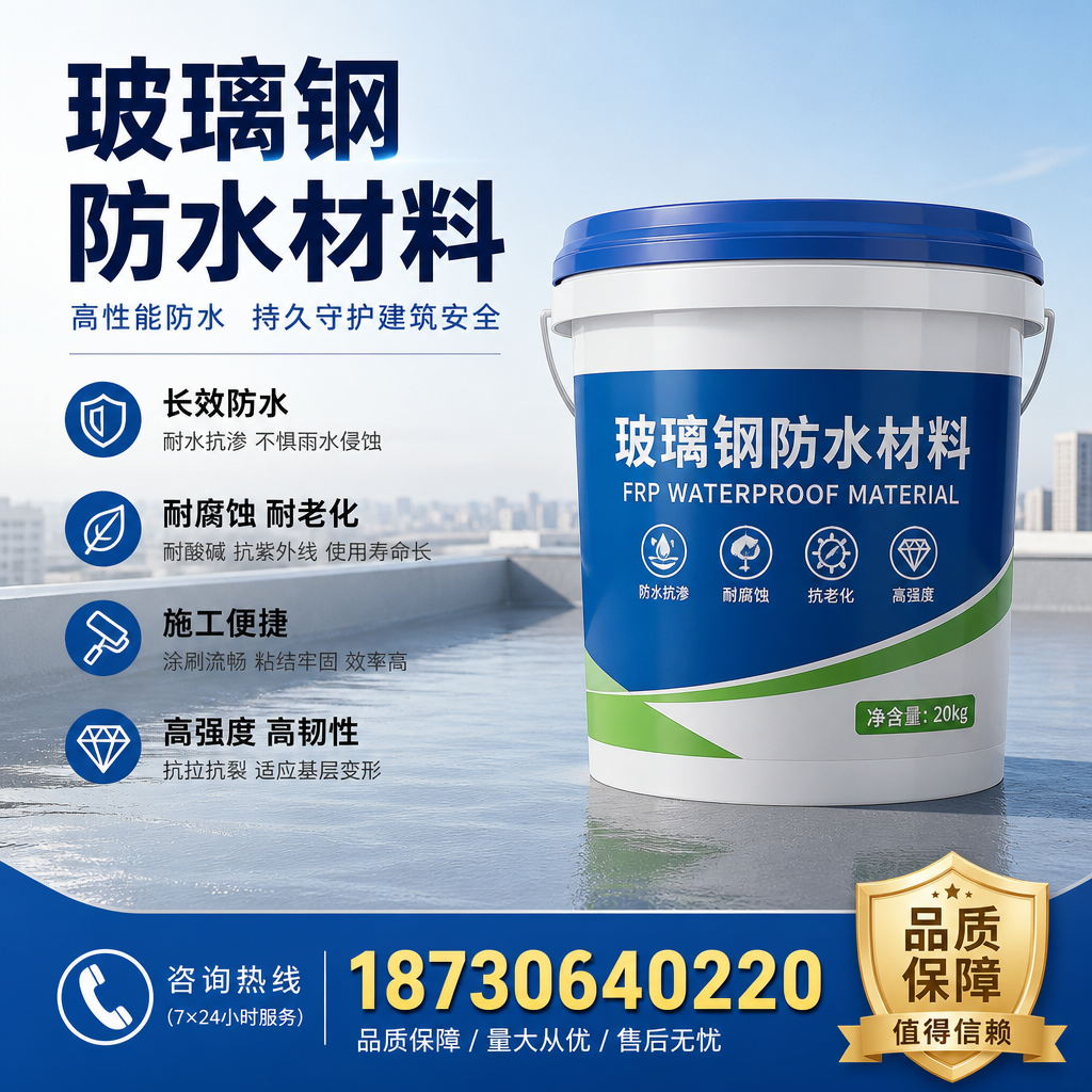 专家解析：玻璃钢防水材料的市场前景分析在 湛江