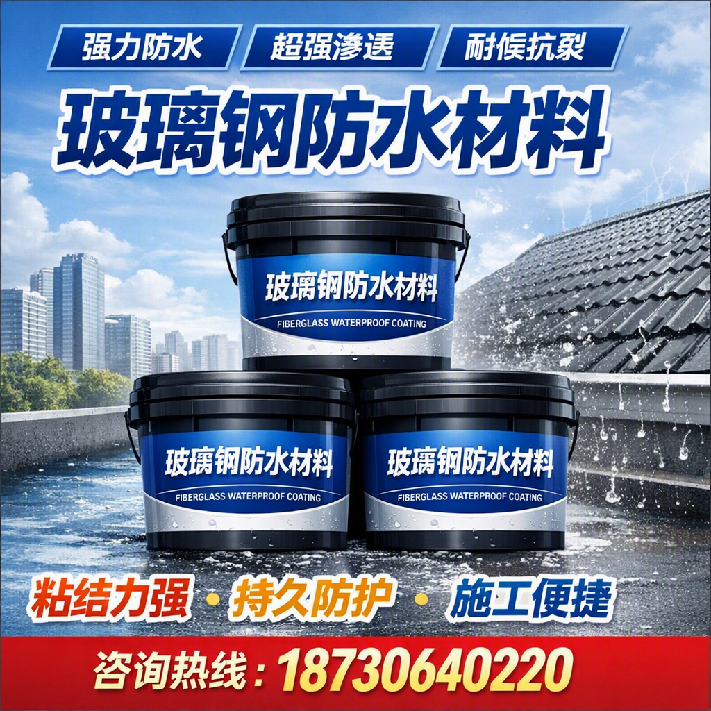 了解玻璃钢防水材料的市场趋势，湛江 企业不可不知