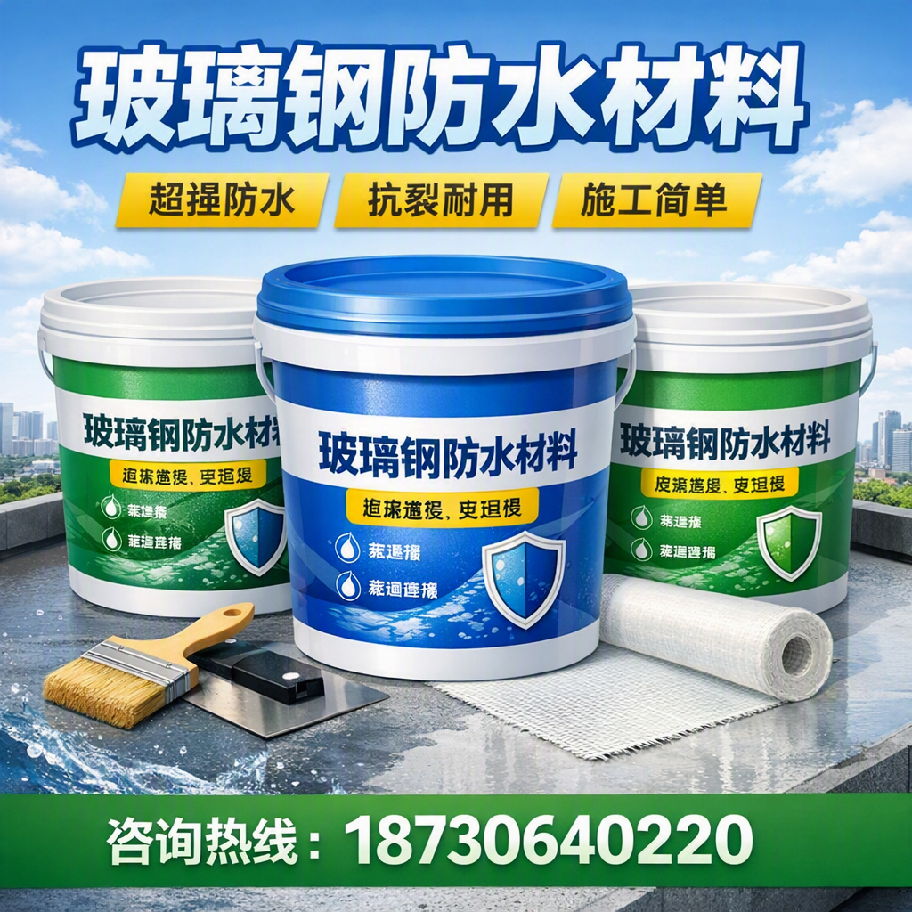 了解玻璃钢防水材料的市场趋势,湛江 企业不可不知